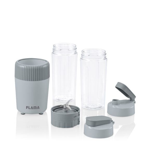BATIDORA VASO FLAMA 2222FL 0,6L 2 VASOS 350W GRIS - Image 4