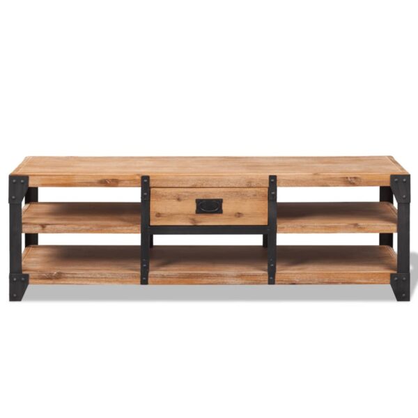 Conjunto de móveis de sala 3 pcs madeira de acácia maciça - Image 3