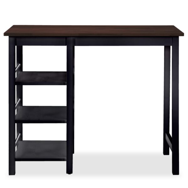 Conjunto de bar 3 pcs MDF preto - Image 3