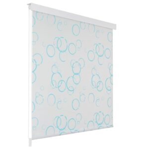 Estore de rolo para o duche 120x240 cm bolhas