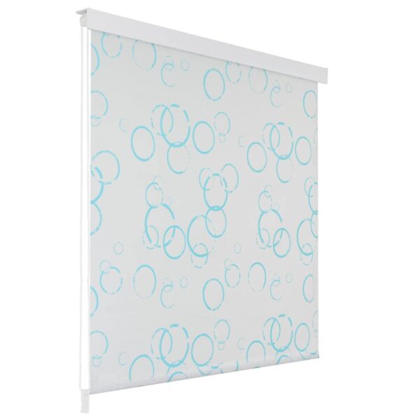 Estore de rolo para o duche 120x240 cm bolhas