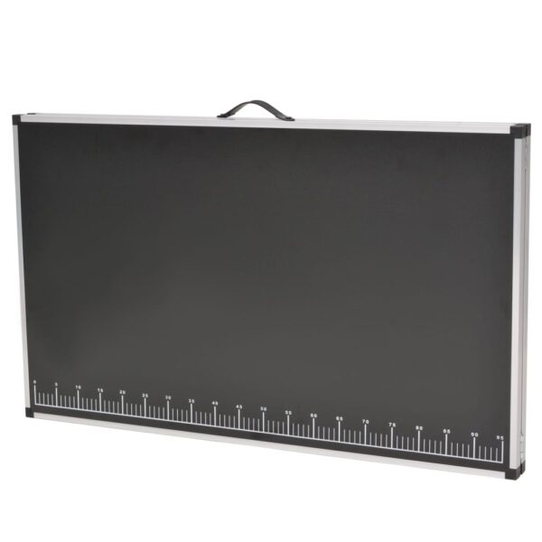Mesa/bancada de trabalho dobrável MDF e alumínio 200x60x78 cm - Image 4