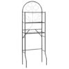 Toalheiro preto 60x33x174 cm