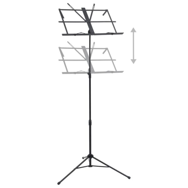 Suporte para livros de música/partituras preto aço - Image 2