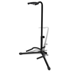 Suporte individual para guitarra, ajustável, dobrável