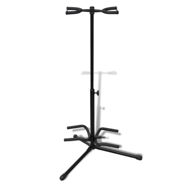Suporte duplo para guitarra, ajustável, dobrável - Image 6