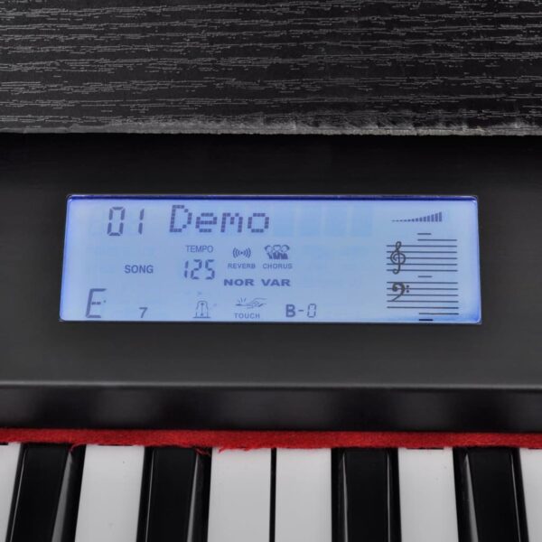 Piano digital clássico electrónico com 88 teclas e tripé - Image 7