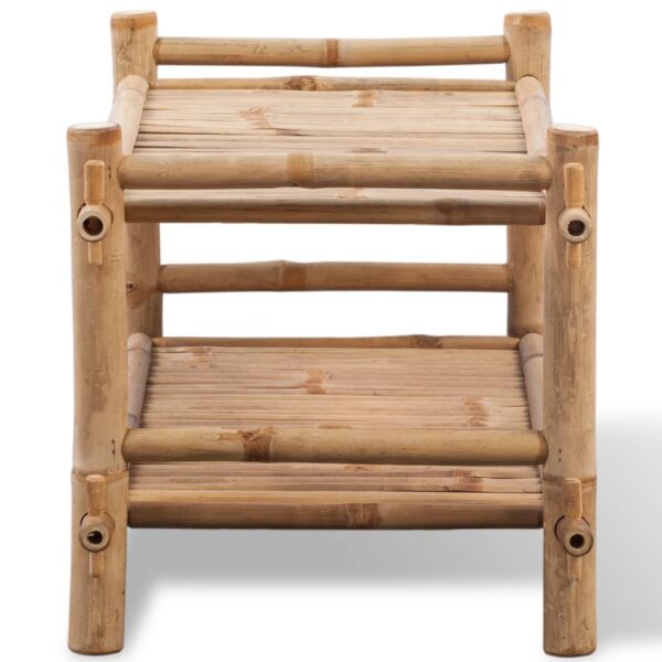 Sapateira com 2 prateleiras bambu - Image 3