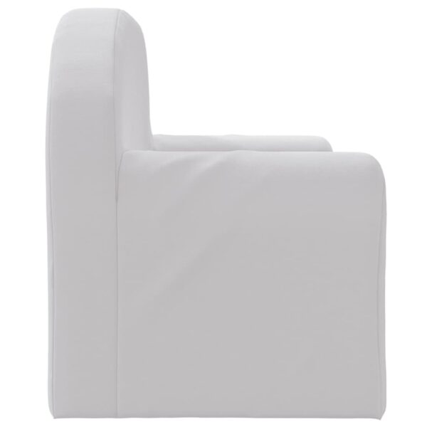 Poltrona desdobrável para crianças cinzento-claro - Image 4