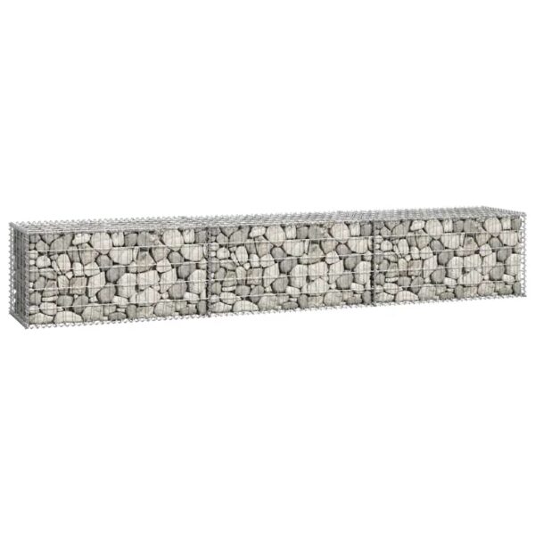 Muro gabião com tampas aço galvanizado 300x50x50 cm - Image 3