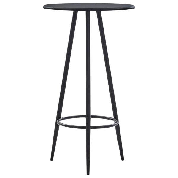 3 pcs conjunto de bar tecido cinzento-escuro - Image 2