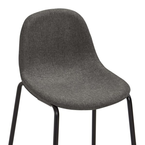 3 pcs conjunto de bar tecido cinzento-escuro - Image 10
