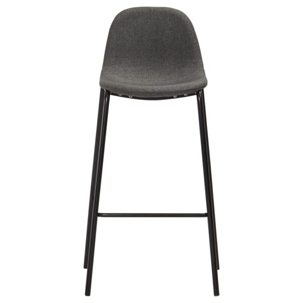 3 pcs conjunto de bar tecido cinzento-escuro - Image 3