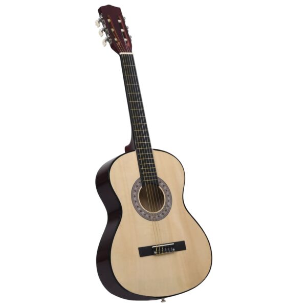 Guitarra clássica para iniciantes 4/4 39" madeira de tilia