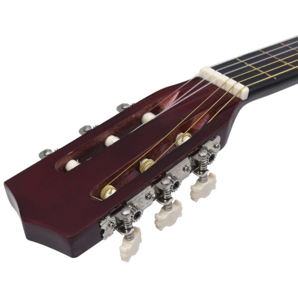 Guitarra clássica para iniciantes 4/4 39" madeira de tilia - Image 4
