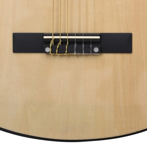 Guitarra clássica para iniciantes 4/4 39" madeira de tilia - Image 6