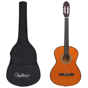 12 peças conjunto de guitarra clássica para iniciantes 4/4 39"