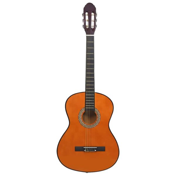 12 peças conjunto de guitarra clássica para iniciantes 4/4 39" - Image 7