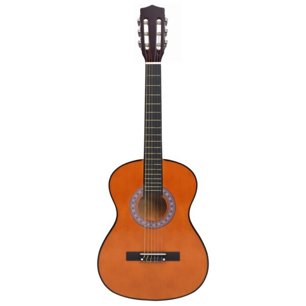 8 pcs conjunto de guitarra clássica para iniciantes 3/4 36" - Image 6