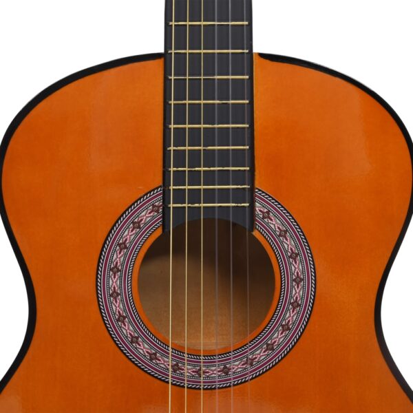 8 pcs conjunto de guitarra clássica para iniciantes 3/4 36" - Image 9