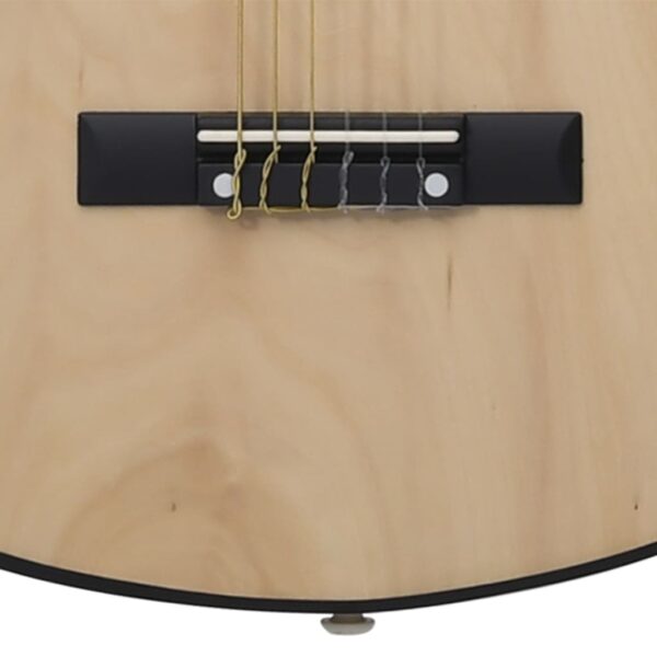 Guitarra clássica iniciantes/crianças 1/2 34" madeira de tilia - Image 6