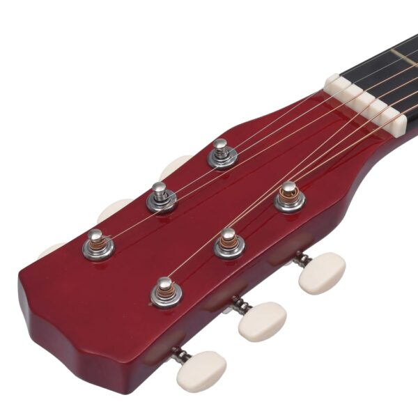 Guitarra acústica cutaway com 6 cordas 38" madeira de tília - Image 4