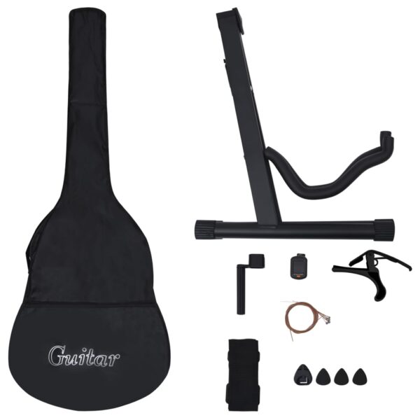 12 pcs conjunto de guitarra acústica cutaway com 6 cordas 38" - Image 4