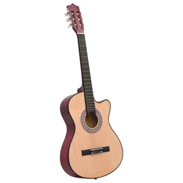 12 pcs conjunto de guitarra acústica cutaway com 6 cordas 38" - Image 6