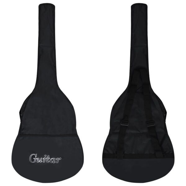 12 pcs conjunto de guitarra clássica com 6 cordas 38" preto - Image 5
