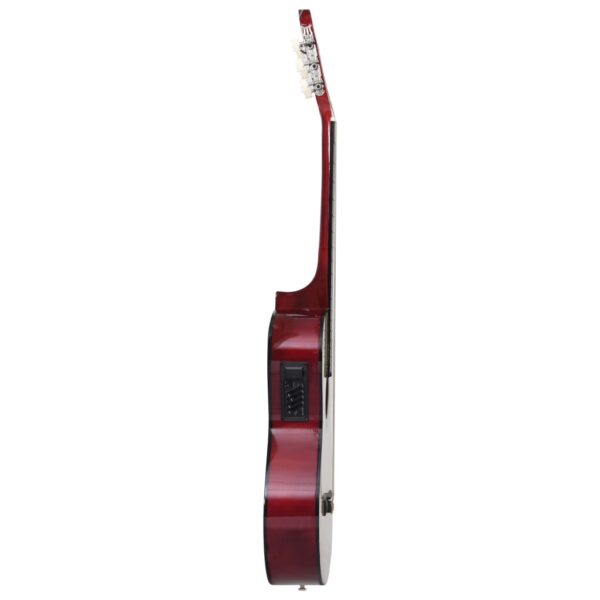 Guitarra clássica cutaway com equalizador e 6 cordas - Image 3