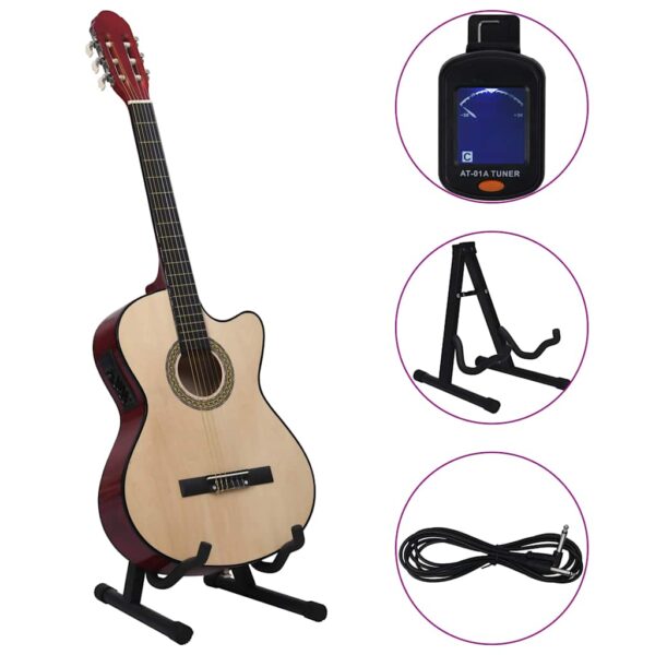 12 pcs conjunto de guitarra com equalizador e 6 cordas - Image 3