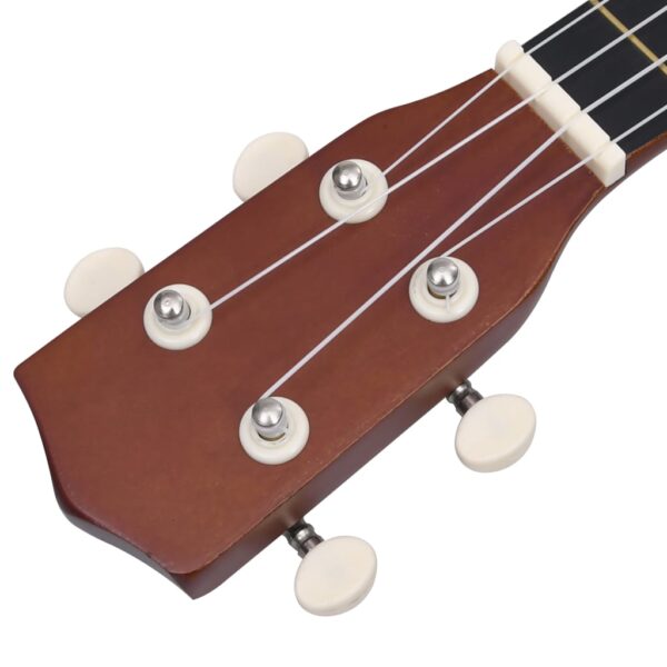 Conjunto ukulele soprano infantil c/ saco madeira escura 21" - Image 8