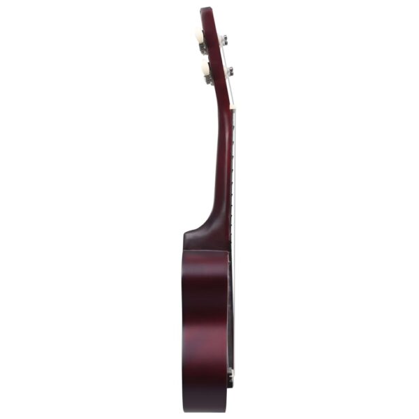 Conjunto ukulele soprano infantil c/ saco madeira escura 21" - Image 7