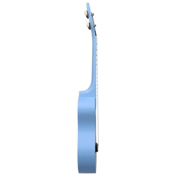Conjunto ukulele soprano infantil com saco 21" azul-bebé - Image 7