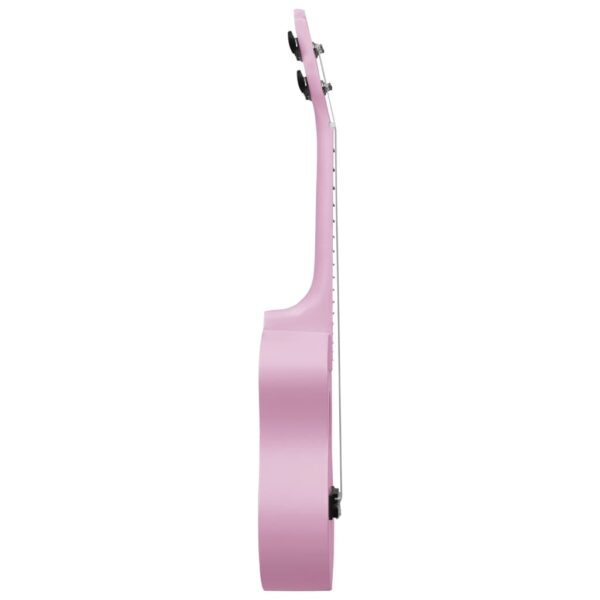 Conjunto ukulele soprano infantil com saco 23" rosa - Image 7