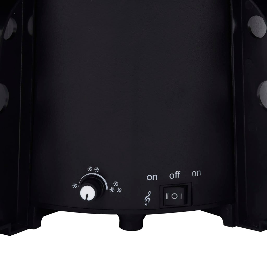 Árvore Natal c/ neve base formato guarda-chuva 170 cm PVC azul - Image 7