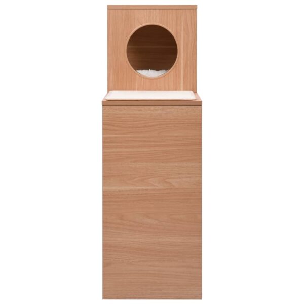 Casa para gatos com tapete arranhador sisal 100 cm - Image 10