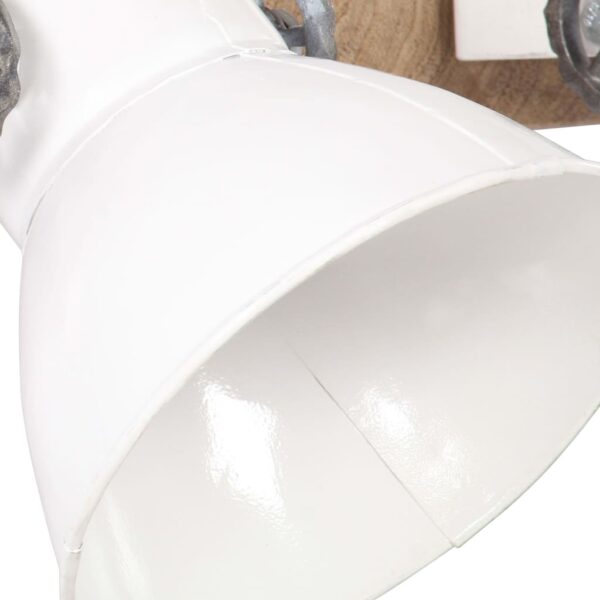 Candeeiro de parede industrial 65x25 cm E27 branco - Image 6