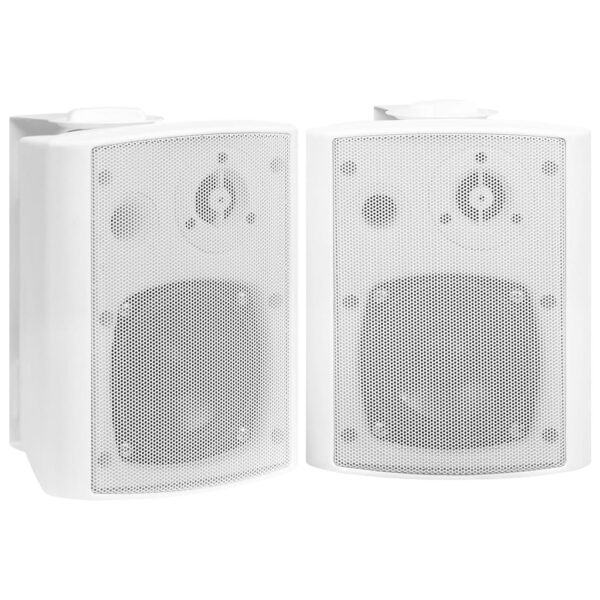 Colunas de som para parede interior/exterior 2 pcs 80 W branco - Image 2