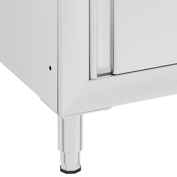 Armário para cozinha comercial c/ escorredor aço inoxidável - Image 7