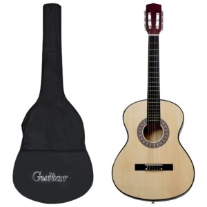 Guitarra clássica para iniciantes com saco 4/4 39"