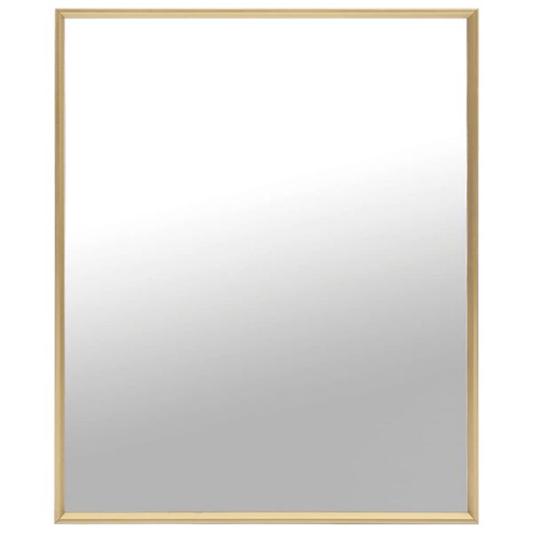 Espelho 70x50 cm dourado
