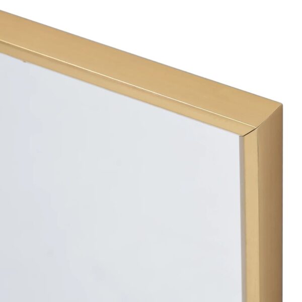 Espelho 70x50 cm dourado - Image 2