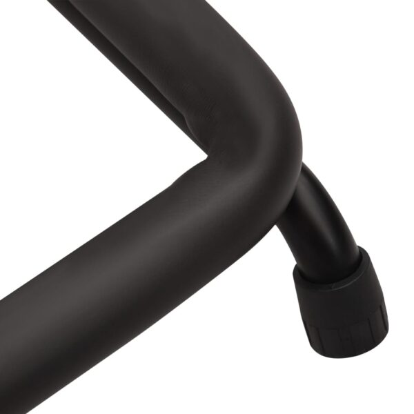 Suporte dobrável para guitarras 5 secções 74x41x66 cm aço preto - Image 7