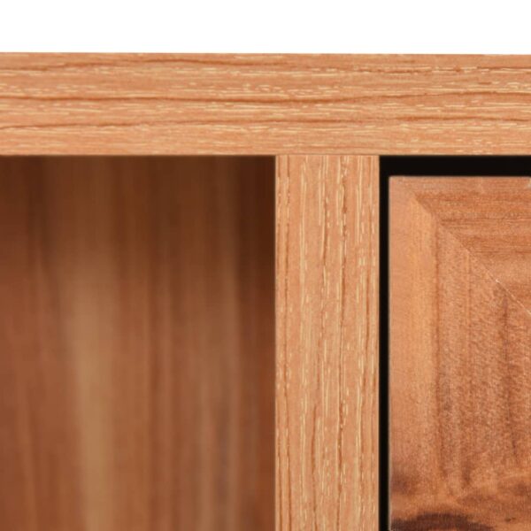 Armário espelhado para casa de banho 66x17x63 cm MDF carvalho - Image 7