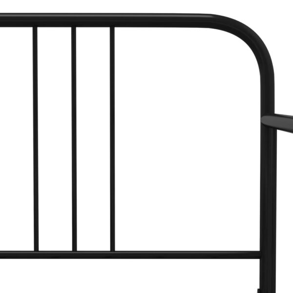 Sofá-cama 90x200 cm metal preto - Image 7