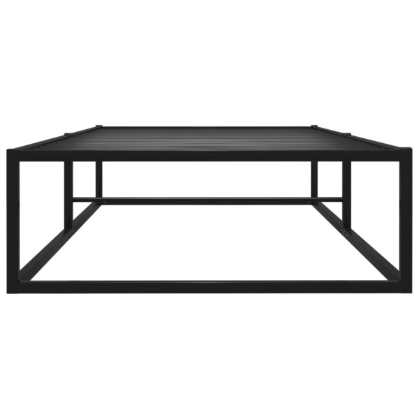 Estrutura de cama 100x200 cm metal preto - Image 3