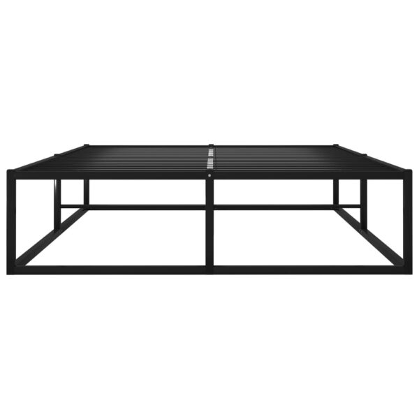 Estrutura de cama 120x200 cm metal preto - Image 3