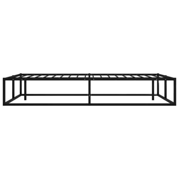 Estrutura de cama 120x200 cm metal preto - Image 4
