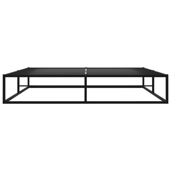 Estrutura de cama 140x200 cm metal preto - Image 3